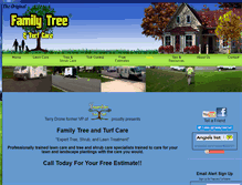 Tablet Screenshot of familytreetreeandturf.com